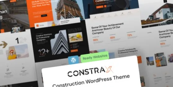 Constrax Construction & industrial WordPress Elementor Theme