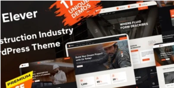 Elever Construction WordPress Theme