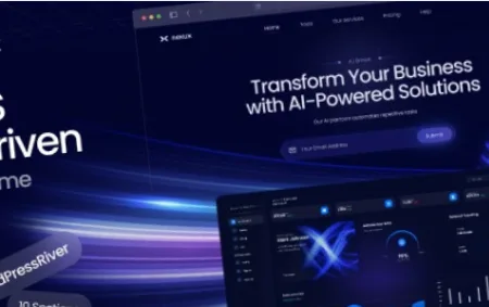 Nexux (v1.0.2) Saas Landing Page WordPress Theme