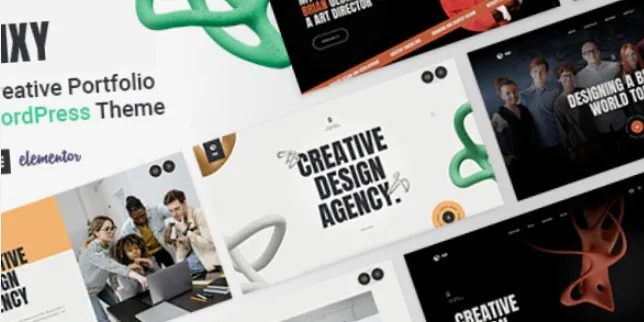 Pixy Creative Portfolio WordPress Theme
