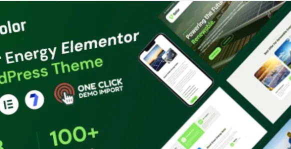 Solor Solar Energy WordPress Theme