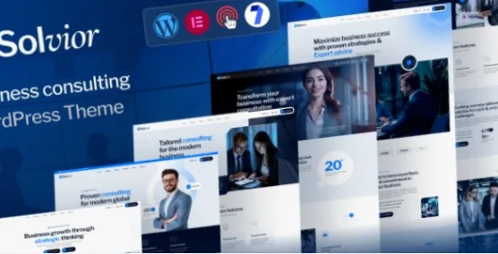 Solvior Business Consulting WordPress Theme