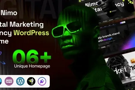 Nimo (v1.0.3) Digital Marketing Agency WordPress Theme